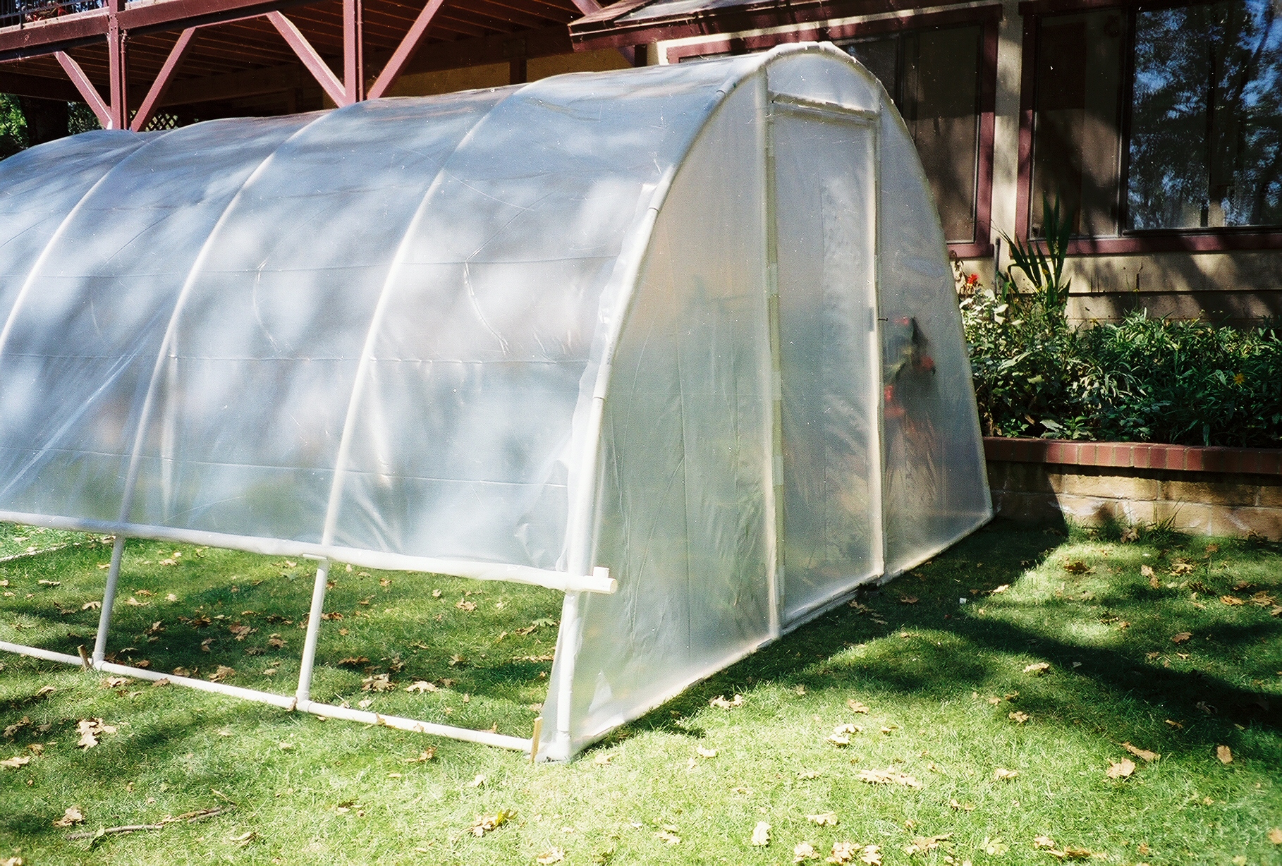 Arched PVC Greenhouse